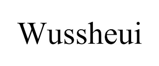 WUSSHEUI