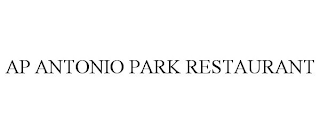 AP ANTONIO PARK RESTAURANT