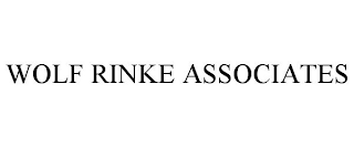 WOLF RINKE ASSOCIATES