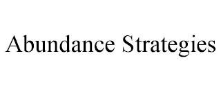 ABUNDANCE STRATEGIES