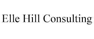 ELLE HILL CONSULTING