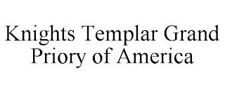 KNIGHTS TEMPLAR GRAND PRIORY OF AMERICA