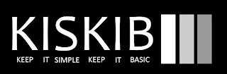 KISKIB KEEP IT SIMPLE KEEP IT BASIC