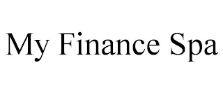 MY FINANCE SPA