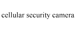 CELLULAR SECURITY CAMERA