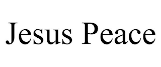 JESUS PEACE