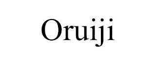 ORUIJI