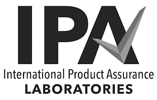 IPA INTERNATIONAL PRODUCT ASSURANCE LABORATORIES