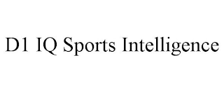 D1 IQ SPORTS INTELLIGENCE