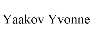 YAAKOV YVONNE
