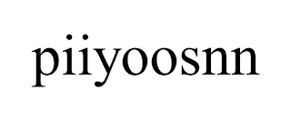 PIIYOOSNN