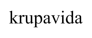 KRUPAVIDA