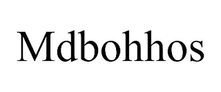 MDBOHHOS