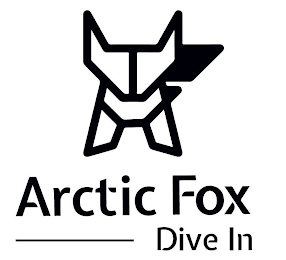 ARCTIC FOX DIVE IN