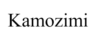 KAMOZIMI