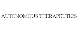 AUTONOMOUS THERAPEUTICS