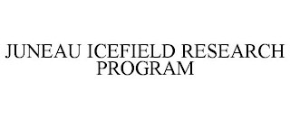 JUNEAU ICEFIELD RESEARCH PROGRAM