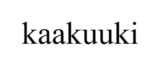 KAAKUUKI