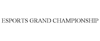 ESPORTS GRAND CHAMPIONSHIP