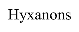 HYXANONS