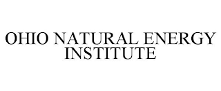 OHIO NATURAL ENERGY INSTITUTE