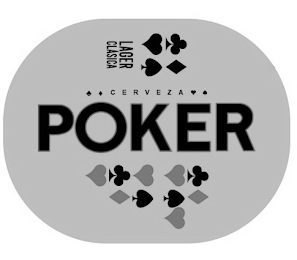 LAGER CLÁSICA CERVEZA POKER