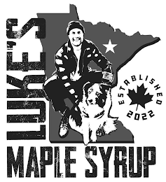 LUKE'S MAPLE SYRUP ESTABLISHED 2022