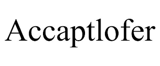 ACCAPTLOFER