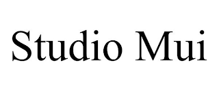 STUDIO MUI