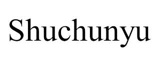 SHUCHUNYU