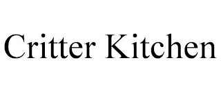 CRITTER KITCHEN