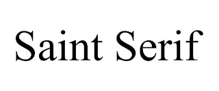 SAINT SERIF