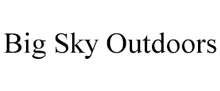 BIG SKY OUTDOORS