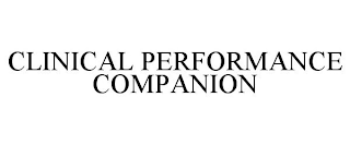 CLINICAL PERFORMANCE COMPANION