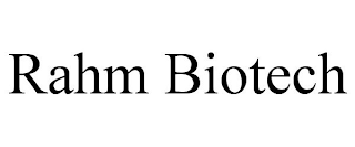RAHM BIOTECH