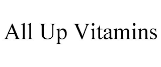 ALL UP VITAMINS