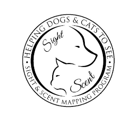 ·HELPING DOGS & CATS TO SEE· SIGHT & SCENT MAPPING PROGRAM SIGHT SCENT