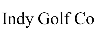 INDY GOLF CO