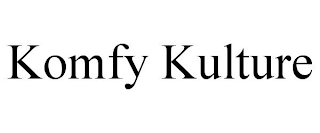 KOMFY KULTURE