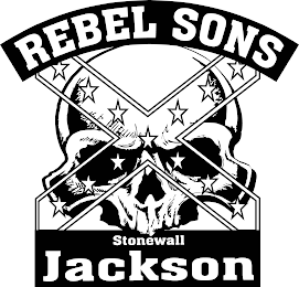 REBEL SONS STONEWALL JACKSON X