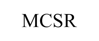 MCSR