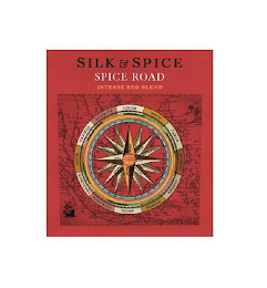 SILK & SPICE SPICE ROAD INTENSE RED BLEND COCOA MACE CAROB NUTMEG GINGER PEPPER ANISE CINNAMON CARDAMON CLOVE VANILLA ALLSPICE