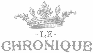 LE CHRONIQUE