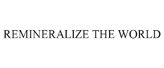 REMINERALIZE THE WORLD