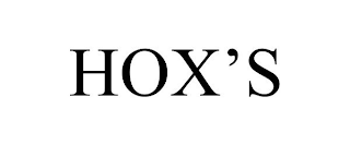 HOX'S