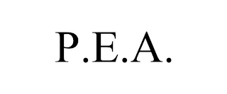 P.E.A.