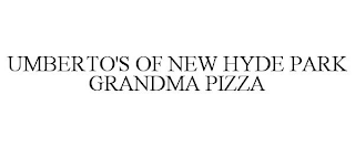 UMBERTO'S OF NEW HYDE PARK GRANDMA PIZZA