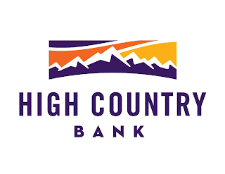 HIGH COUNTRY BANK