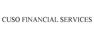 CUSO FINANCIAL SERVICES