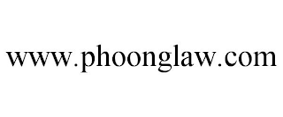 WWW.PHOONGLAW.COM